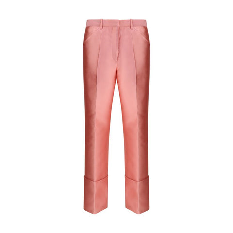 Multicolor Polyester Casual Pants