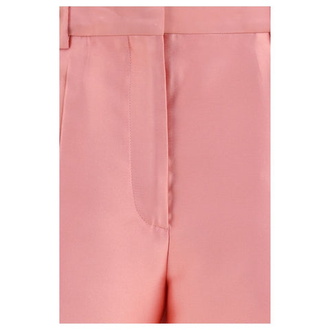 Multicolor Polyester Casual Pants