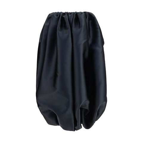 Black Polyester Skirt