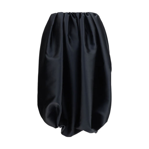 Black Polyester Skirt