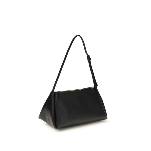 Black Calf Leather Bos Taurus Handbag