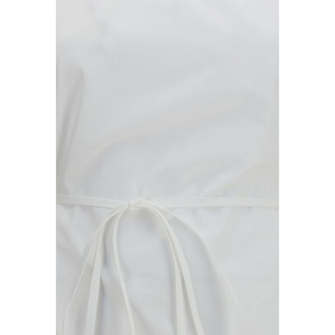 White Cotton Shortsleeve Shirt