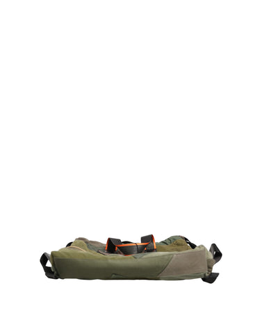 Military Green Patchwork Rucksack Backpack Borse Men Bag