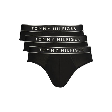 Black Cotton Men's Brief