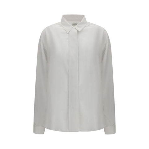 White Silk Dress Shirt