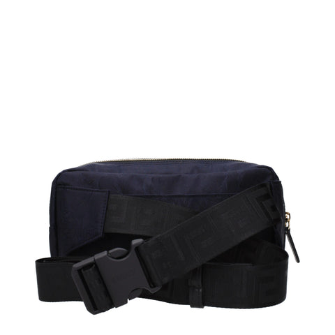 Blue Fabric Backpack