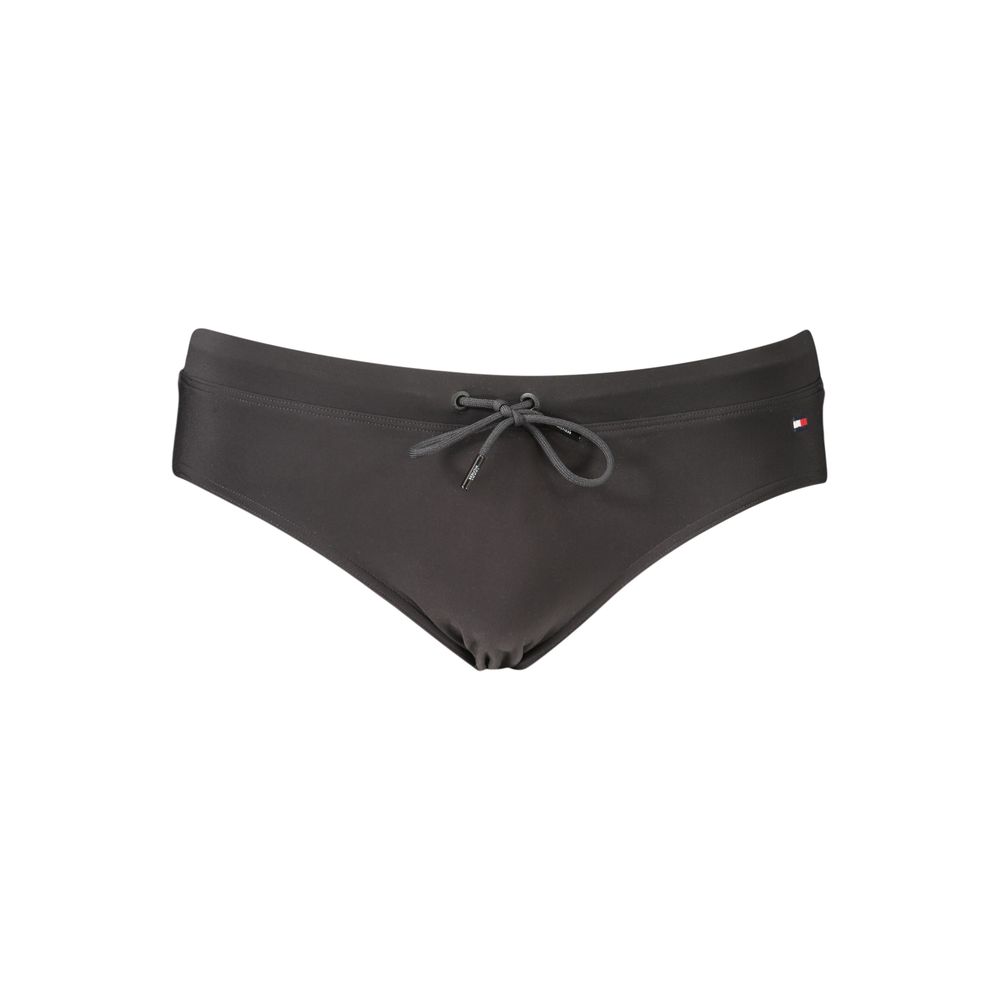 Black Polyester Men's Briefs