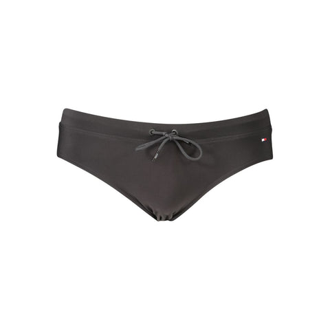 Black Polyester Men's Briefs