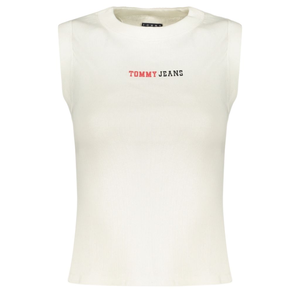 White Cotton Women's Tank