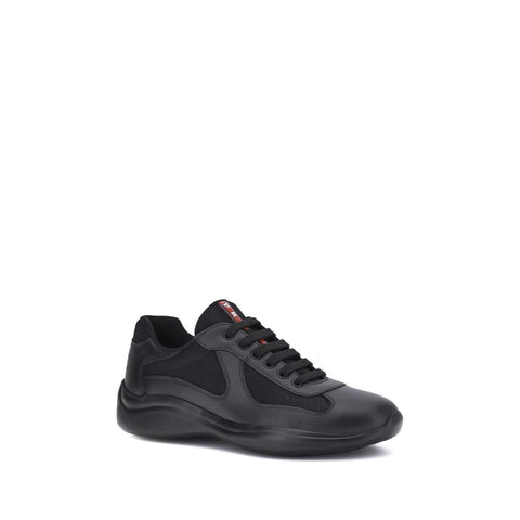Black Polyamide Sneakers