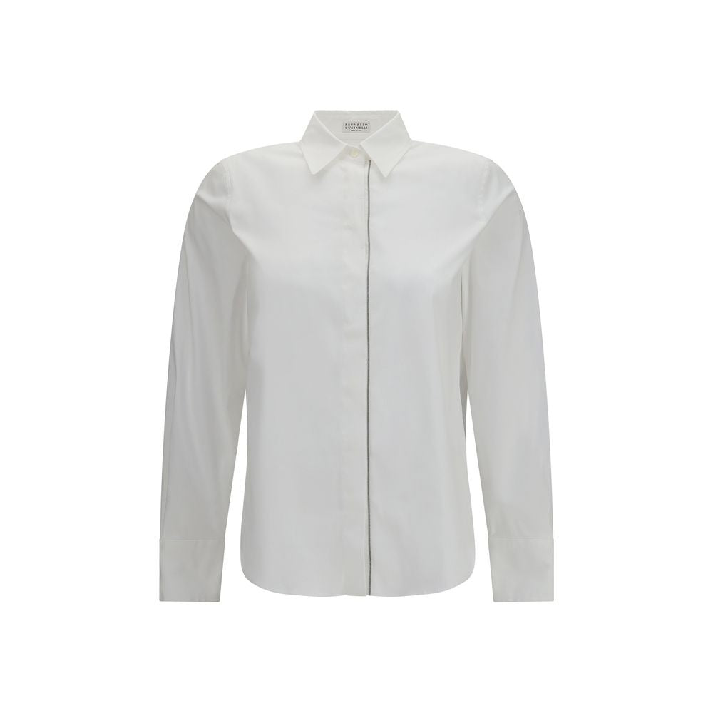 White Cotton Dress Shirt