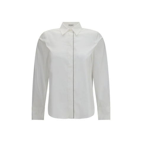 White Cotton Dress Shirt