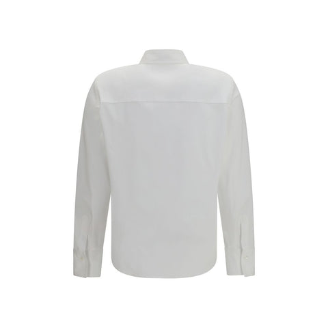 White Cotton Dress Shirt