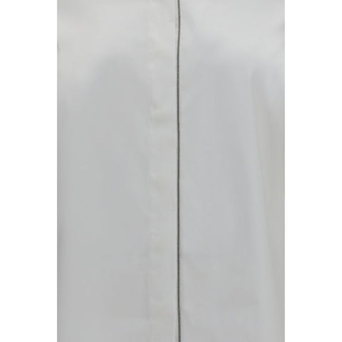 White Cotton Dress Shirt