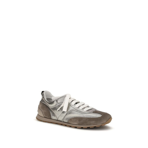 Multicolor Calf Leather Bos Taurus Athletic Sneakers