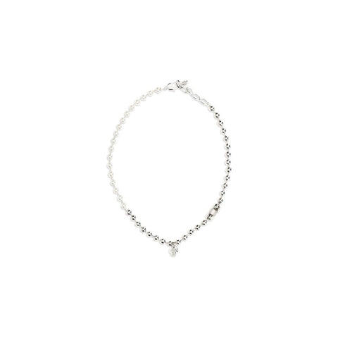 White Brass Necklace