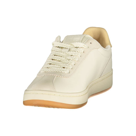 Beige Polyurethane Womens Sneaker