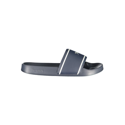 Blue Polyurethane Women's Slipper