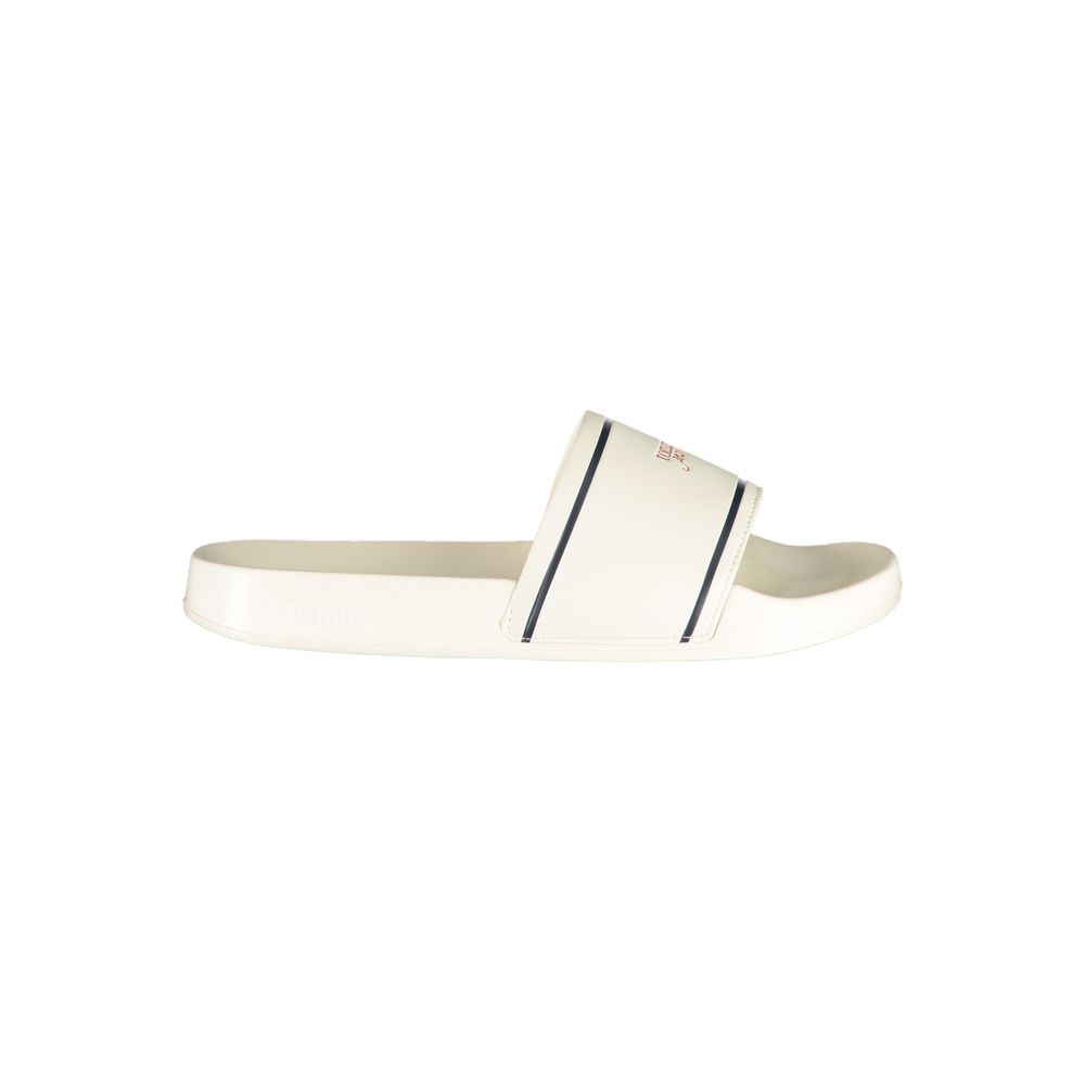 White Polyurethane Women's Slipper