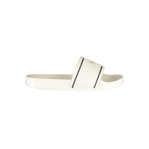 White Polyurethane Women's Slipper