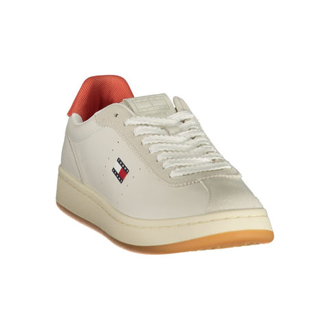 Beige Polyurethane Women's Sneaker