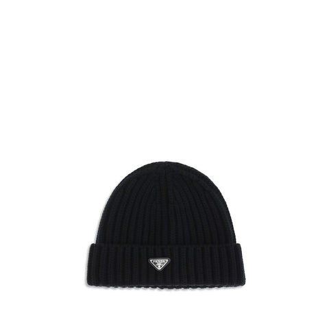 Black Wool Oves Aries Beanie