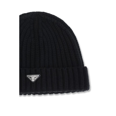Black Wool Oves Aries Beanie