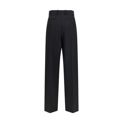 Black Wool Oves Aries Dress Pants