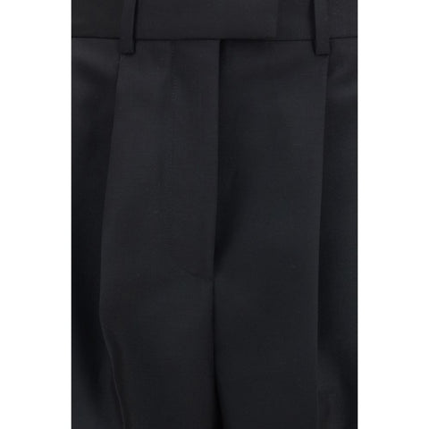 Black Wool Oves Aries Dress Pants