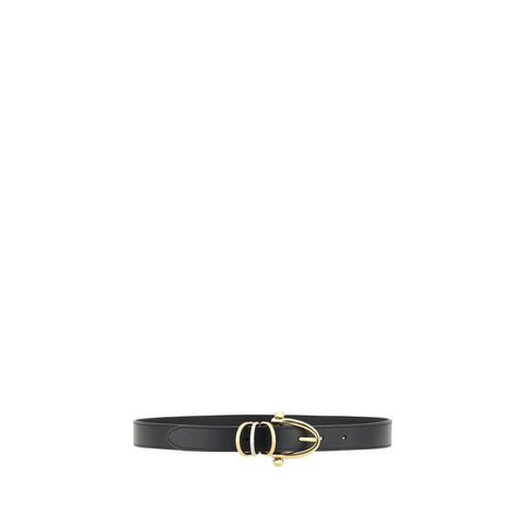 Black Calf Leather Bos Taurus Regular Belt