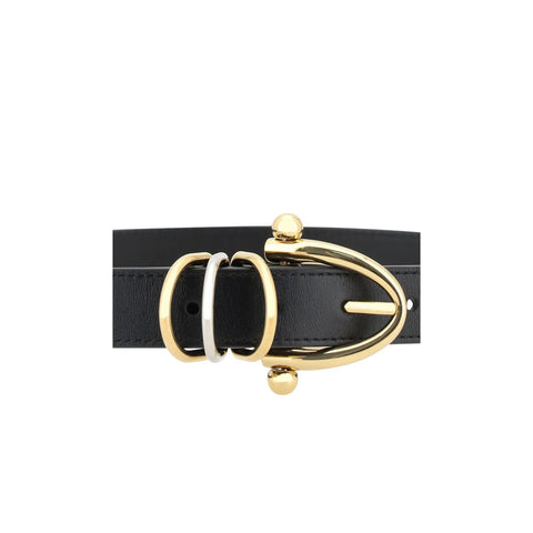 Black Calf Leather Bos Taurus Regular Belt