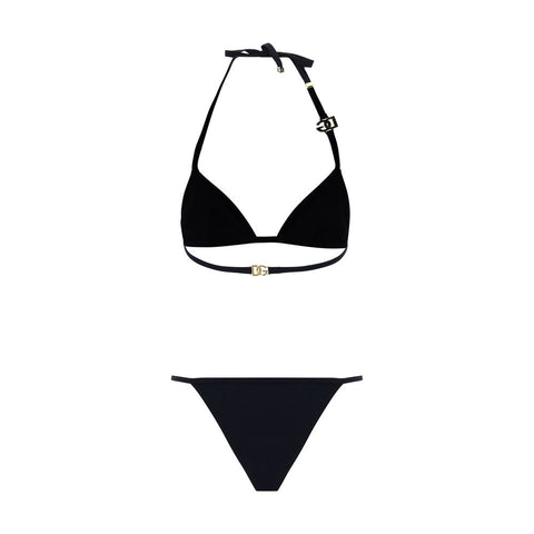 Black Nylon Bikini