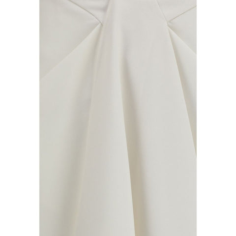 White Wool Oves Aries Long Skirt