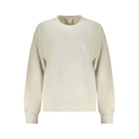 Gray Cotton Women's Sweatshirt