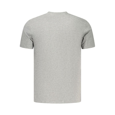 Gray Cotton Men's T-Shirt