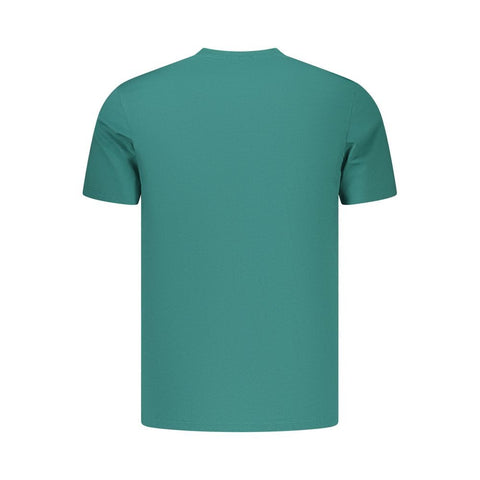 Green Cotton Men's T-Shirt