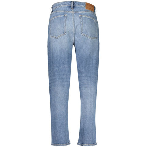 Blue Cotton Women's Jeans