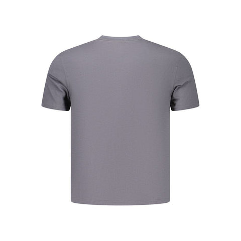 Gray Cotton Men's T-Shirt