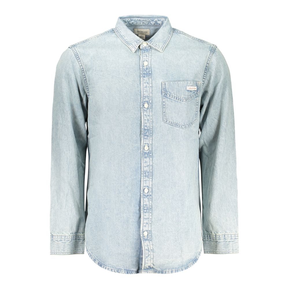 Azzurro Cotton Mens Shirt