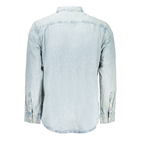 Azzurro Cotton Mens Shirt