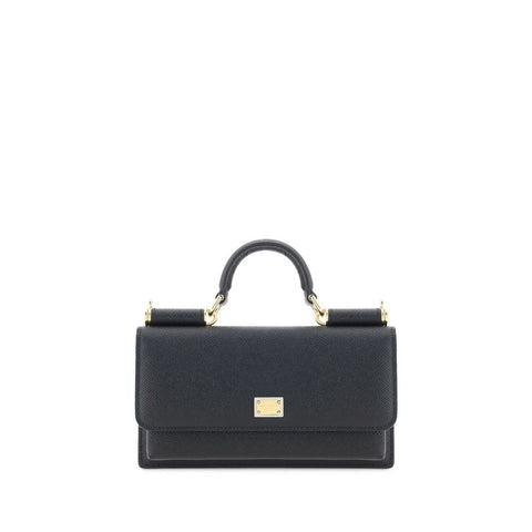 Black Calf Leather Bos Taurus Shoulder Bag