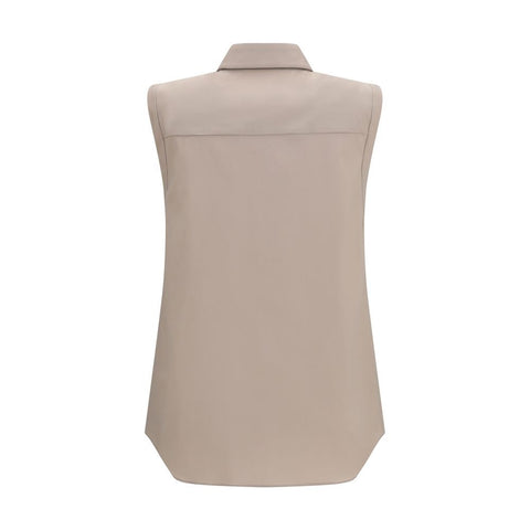 Beige Cotton Shirt