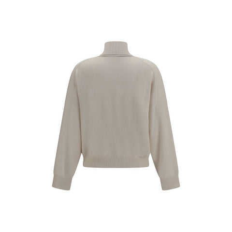 Beige Cashmere Sweater