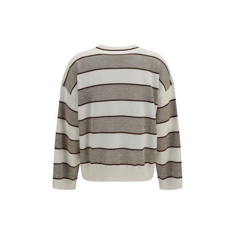 Beige Wool Oves Aries Sweatshirt