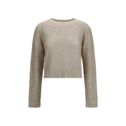 Beige Linen Sweatshirt