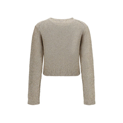 Beige Linen Sweatshirt