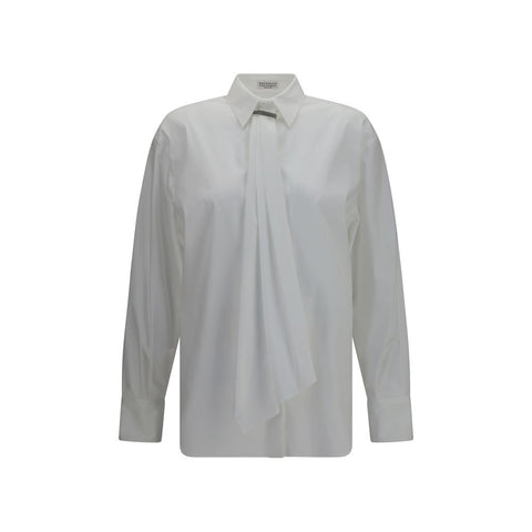 White Cotton Dress Shirt