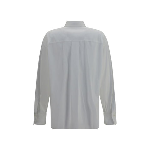 White Cotton Dress Shirt