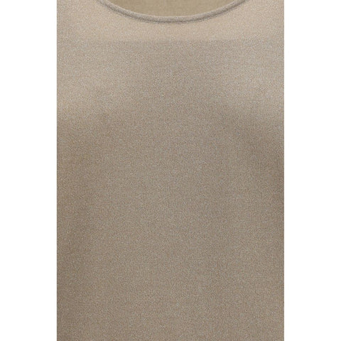 Beige Cashmere Tank Tops