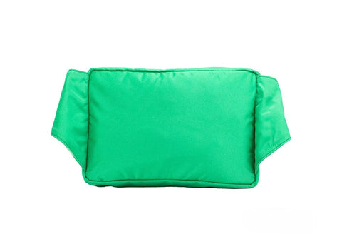 Versace Small Bright Green Nylon Matte Medusa Belt Bag Waist Fanny Pack Purse